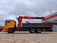 Тягач КАМАЗ 65116 с КМУ KANGLIR KS2056H + пульт ДУ_5